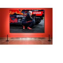 max verstappen poster, max verstappen print, max verstappen wall art, max verstappen canvas, verstappen painting, max ve