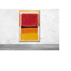 mark rothko wall art, mark rothko canvas, mark rothko poster, mark rothko painting, mark rothko ready to hang, mark roth