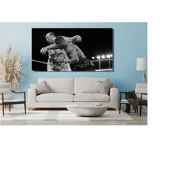 mike tyson wall art,mike tyson canvas wall art,mike tyson poster,mike tyson print,gym wall decor,boxing poster,boxing wa