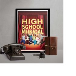 posters & prints  high school musical disney film print  poster film print home bedroom bar mancave decor a3 a4 a5 chris