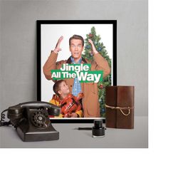 posters & prints  jingle all the way classic movie christmas movie poster home bedroom bar mancave decor a3 a4 a5 christ