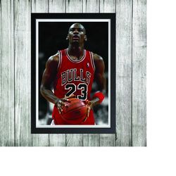 posters & prints  michael jordan chicago bulls nba wall art home dcor sports gift bedroom mancave bar christmas