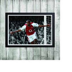 posters & prints thierry henry football arsenal wall art home dcor sports gift bedroom mancave bar christmas