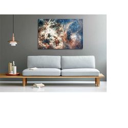 star-forming region photo print on canvas