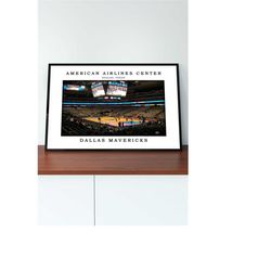 american airlines center stadium canvas | american airlines center print | digital print poster | stadium wall poster |