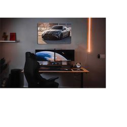 bmw m4 metal wall decor, metal printed, metal canvas, lighted wall art, metal wall hangings, glassy metal, home decorati