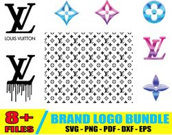 louis vuitton bundle svg, louis vuitton svg