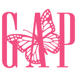 gap butterfly logo svg