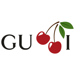 gucci cherry logo svg
