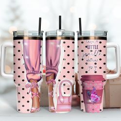 fashion girl 40oz tumbler, fashion wrap