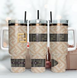 fendi logo 40oz tumbler, fendi tumbler