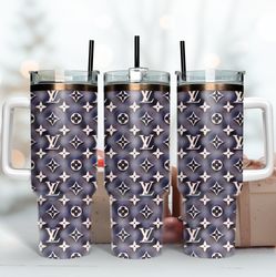 lv pattern  40oz tumbler wrap