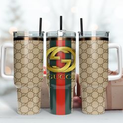 gucci logo 40oz tumbler wrap