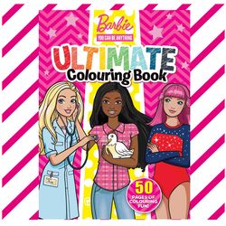 barbie you can be anything: ultimate colouring book