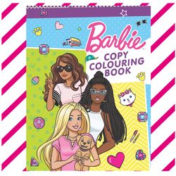 barbie coloring book 50 pages