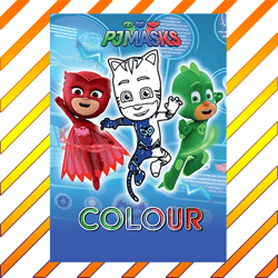 Pj Masks Go For It, Coloring Book,coloring Page