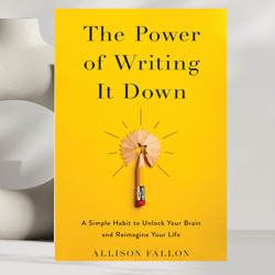 the power of writing it down by allison fallon (author),pdf ebook, ebook, digital books, digital download, pdf book