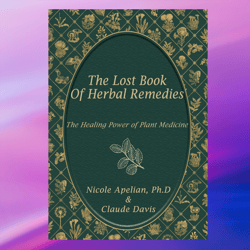 the lost book of herbal remedies,by claude davis,,books about book,digital books pdf book,pdfbooks,books,book