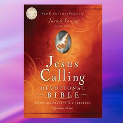 jesus calling devotional bible,by sarah young,books about book,digital books pdf book,pdfbooks,books,book