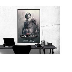 moon knight movie poster, room decor, home decor, art poster for gift