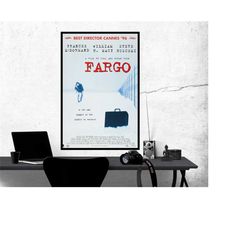 fargo movie poster, room decor, home decor, art poster for gift