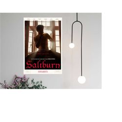 saltburn movie poster 2023 film - canvas prints poster gift -  room decor wall art