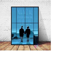 fight club movie canvas wall art home decor (no frame)