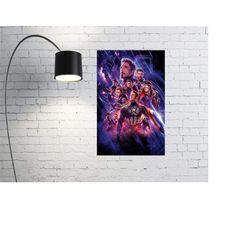 the avengers 4 endgame movie poster 2023 film - room decor wall art - poster gift for him/her