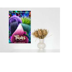 trolls band together movie poster 2023 movie / poster gift / bedroom dormitory wall decoration