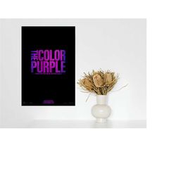 the color purple movie poster 2023 movie / poster gift / bedroom dormitory wall decoration