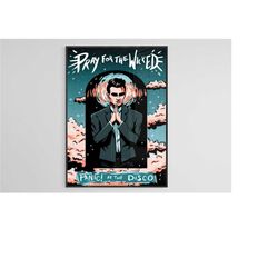 panic! at the disco poster, pray for the wicked poster, music poster, home decoration, wall decoration, digital poster