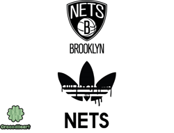 brooklyn nets png, adidas nba png, basketball team png,  nba teams png ,  nba logo design 06