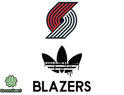 portland trail blazers png, adidas nba png, basketball team png,  nba teams png ,  nba logo design 17