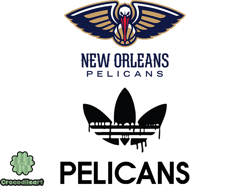 new orleans pelicans png, adidas nba png, basketball team png,  nba teams png ,  nba logo design 22