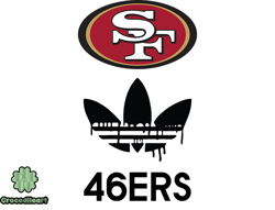 san francisco 49ers png, adidas nfl png, football team png,  nfl teams png ,  nfl logo design 51