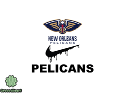 new orleans pelicans png, nike nba png, basketball team png,  nba teams png ,  nba logo  design 51
