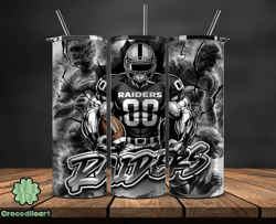 las vegas raiderstumbler wrap, nfl logo tumbler png, nfl sports, nfl design png, design by crocodileart store-17