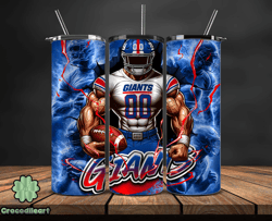 new york giantstumbler wrap, nfl logo tumbler png, nfl sports, nfl design png, design by crocodileart store-24