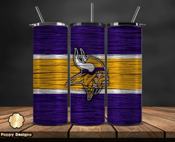 minnesota vikings nfl logo, nfl tumbler png , nfl teams, nfl tumbler wrap design by otiniano store store 03