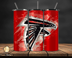 atlanta falconsnfl tumbler wrap, nfl teams, nfl logo tumbler png, nfl design png design by otiniano store store 16