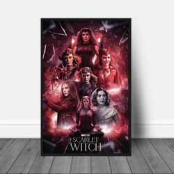 scarlet witch 2022 dr strange 2 multiverse of madness poster