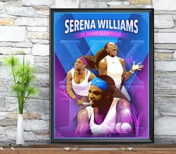 serena williams husband just do it poster