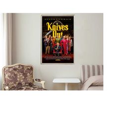 knives out - movie posters - movie collectibles - unique customized poster gifts