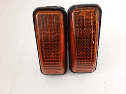 jdm honda civic 88-91 (ef2-ef9,crx) amber side marker lights oem