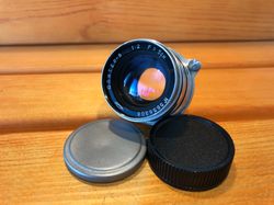 jupiter-8 2/50 m39 50mm f2 rangefinder lens. leica, zorki, fed made in ussr mpn 5658308