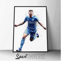 kevin de bruyne print kevin de bruyne poster