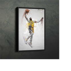 anthony davis poster los angeles lakers framed nba