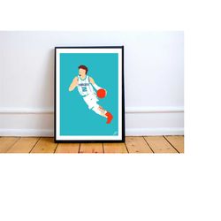 lamelo ball poster print. a4/a3, lamelo, ball, charlotte,