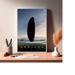 arrival movie poster, canvas prints wall art home