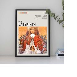 labyrinth custom film posters, personalized movie posters, classic